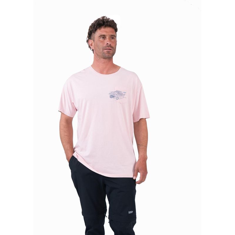 KAYA UNITE - Polera Hombre Boat Pink