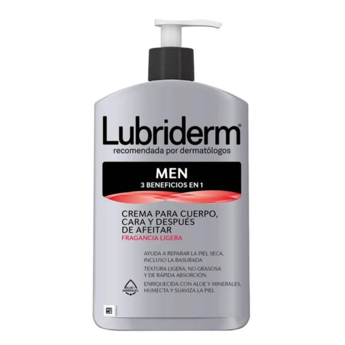 LUBRIDERM - Lubriderm Crema Men's 3 En 1 400 Ml