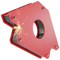 ANENG - Escuadras Magneticas Para Soldar Con 45°90°y135° 75lb Carga