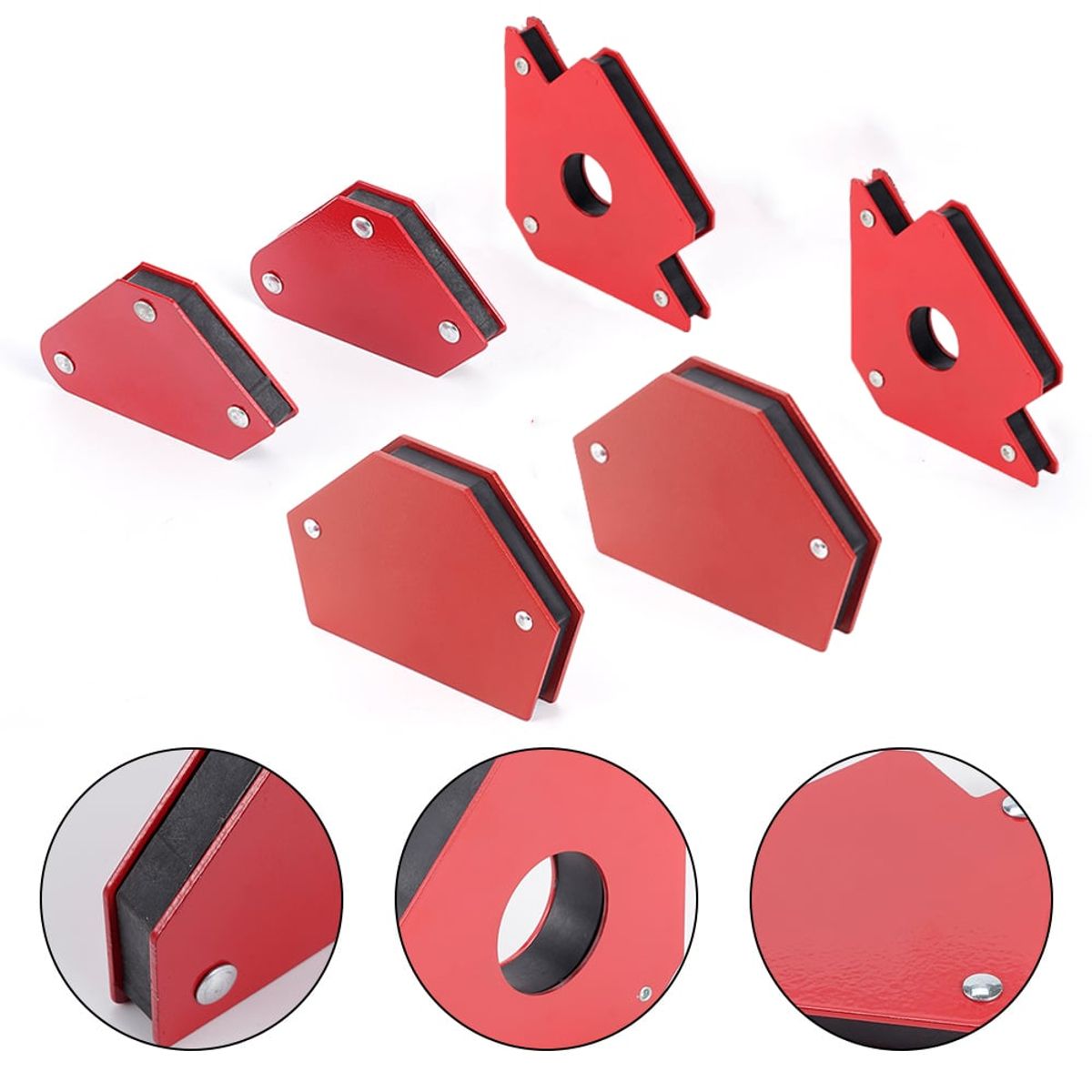 ANENG - Kit Escuadra Magnética Para Soldar Multi-angulo Herramientas