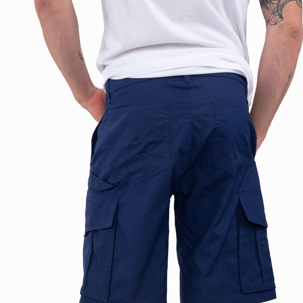KAYA UNITE - Short Hombre Cargo Navy