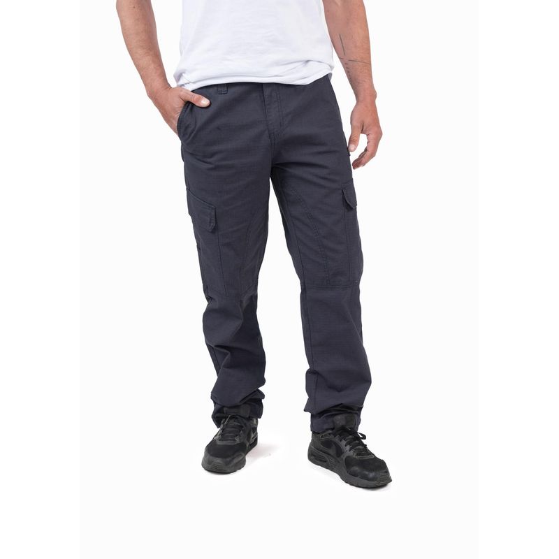 KAYA UNITE - Pantalón Hombre Ripstop Cargo Acero