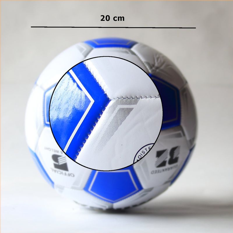 GENERICO - BALON FUTBOL MINSA Tamaño oficial 5 - Negro