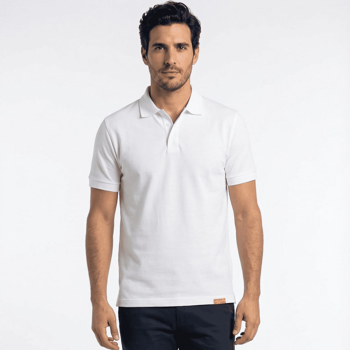 T-WORLD - Polera Piqué Manga Corta Premium 6040 Ideal Para Bordar