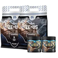 PALIKOS FITNESS - 2 x Proteina Complex Doypack 2kg Chocolate + 2 x Creatina Apolo 300g