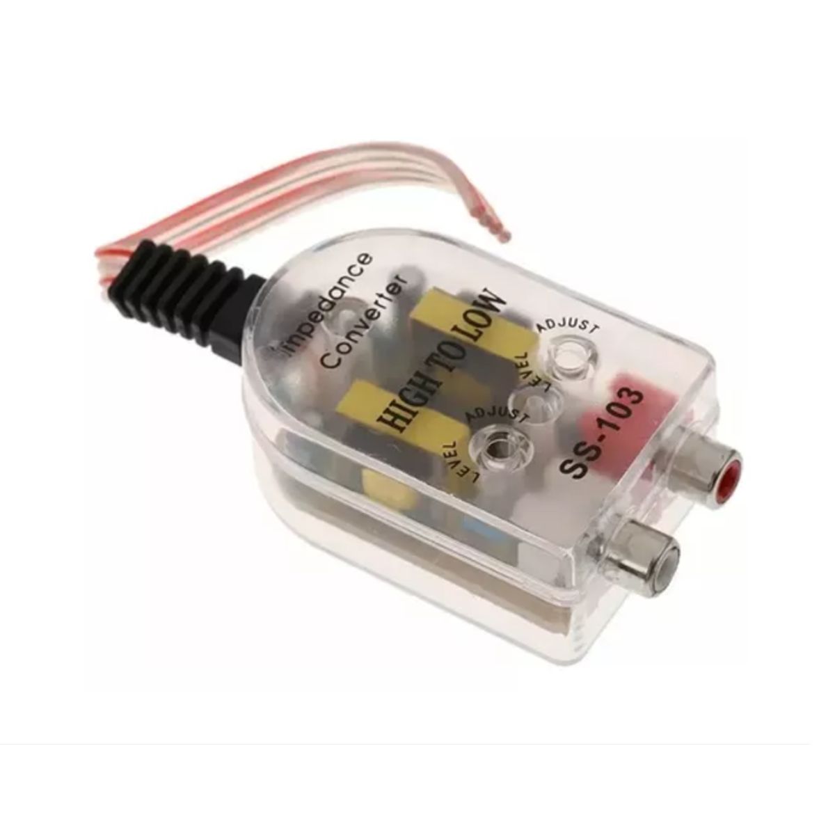 GENERICO - Conversor Impedancia Rca Radio Amplificador Auto Ss-103