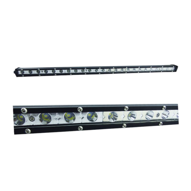 GENERICO - Neblinero LED 24 De 48 Watt Barra Luz Blanca 65CM 12/24 V