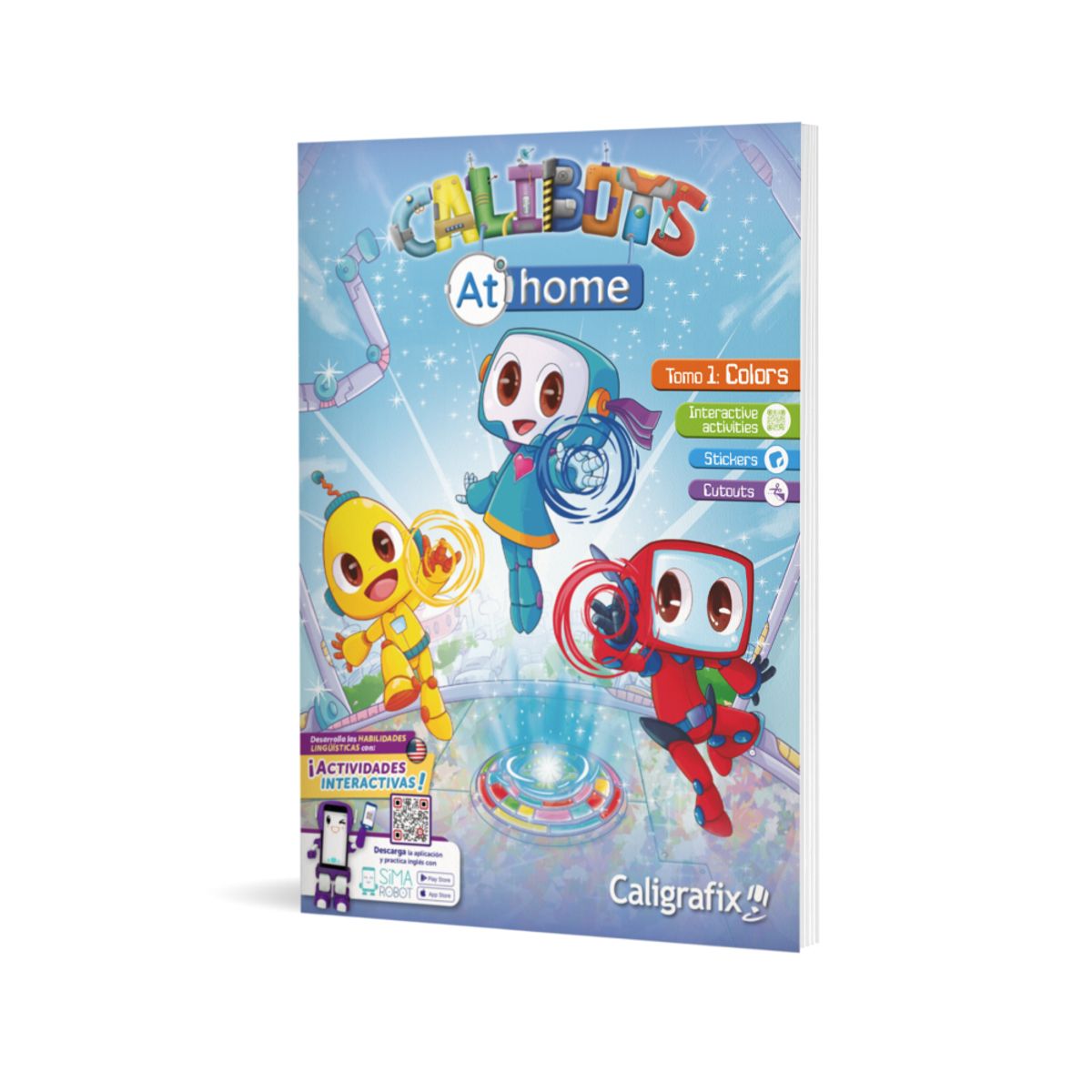 CALIGRAFIX - Caligrafix Calibots At Home - Tomo 1 Colors