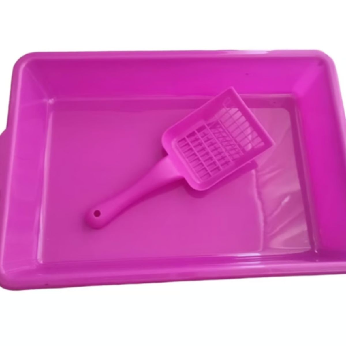 GENERICO - Caja Arenero Simple Para Gato Unicolor