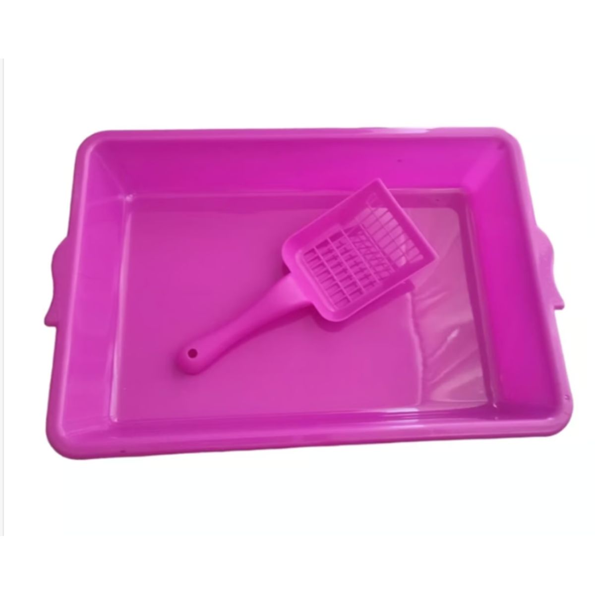 GENERICO - Caja Arenero Simple Para Gato Unicolor