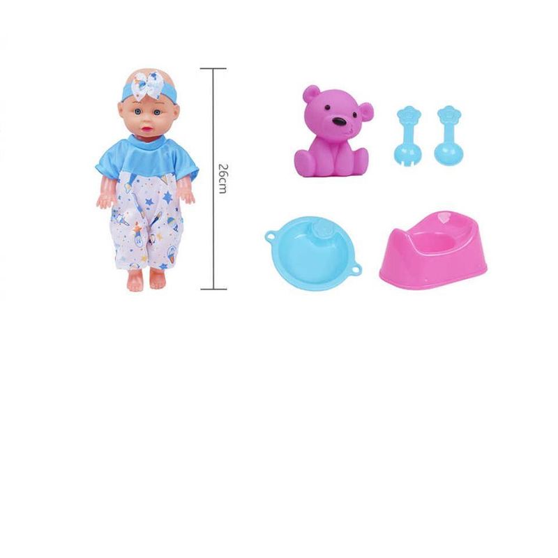 GENERICO - Muñeca Bebé con Accesorios