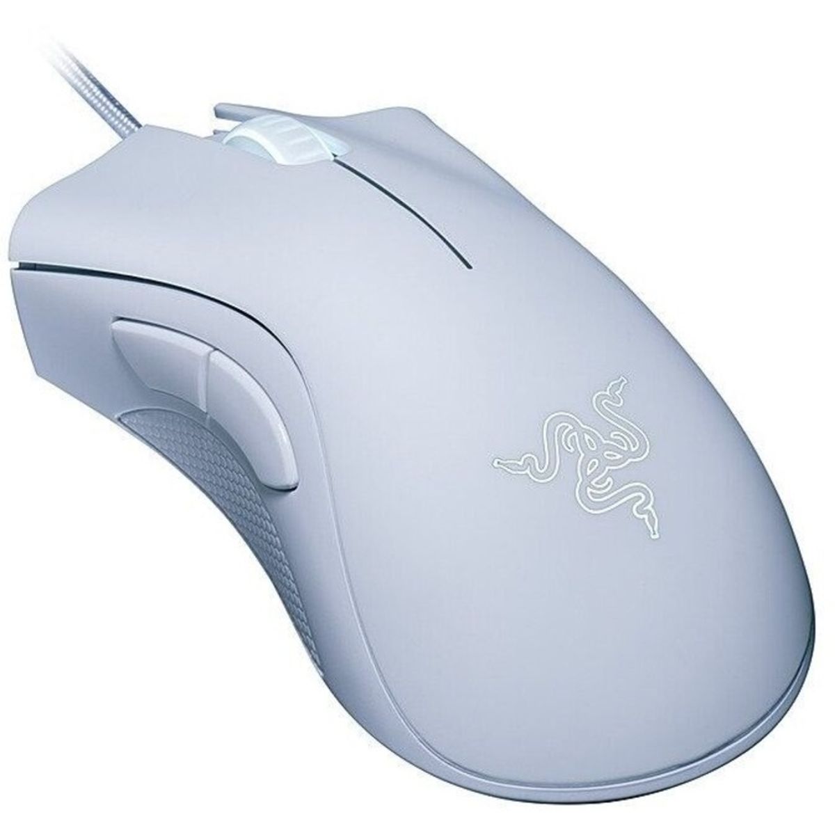 RAZER - Mouse Gamer - Razer Deathadder Essential - 5 botones - USB - White