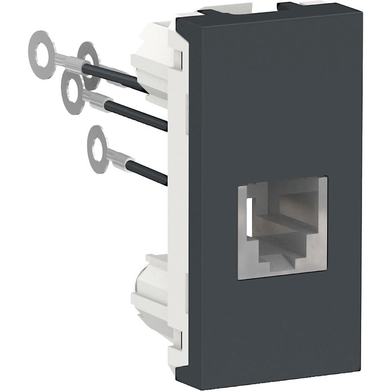 SCHNEIDER ELECTRIC - MODULO RJ11CAT 5E GRAFITO ORION Schneider.