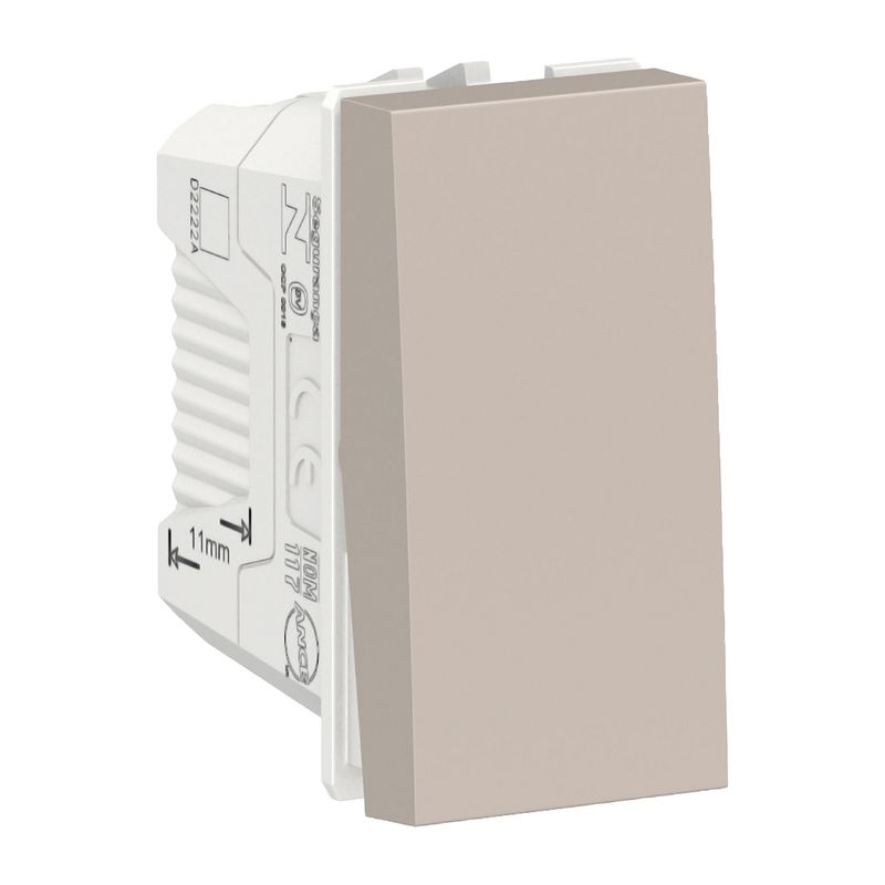 SCHNEIDER ELECTRIC - MODULO INTERRUPTOR 9/24 16A 250V BEIGE ORION Schneider