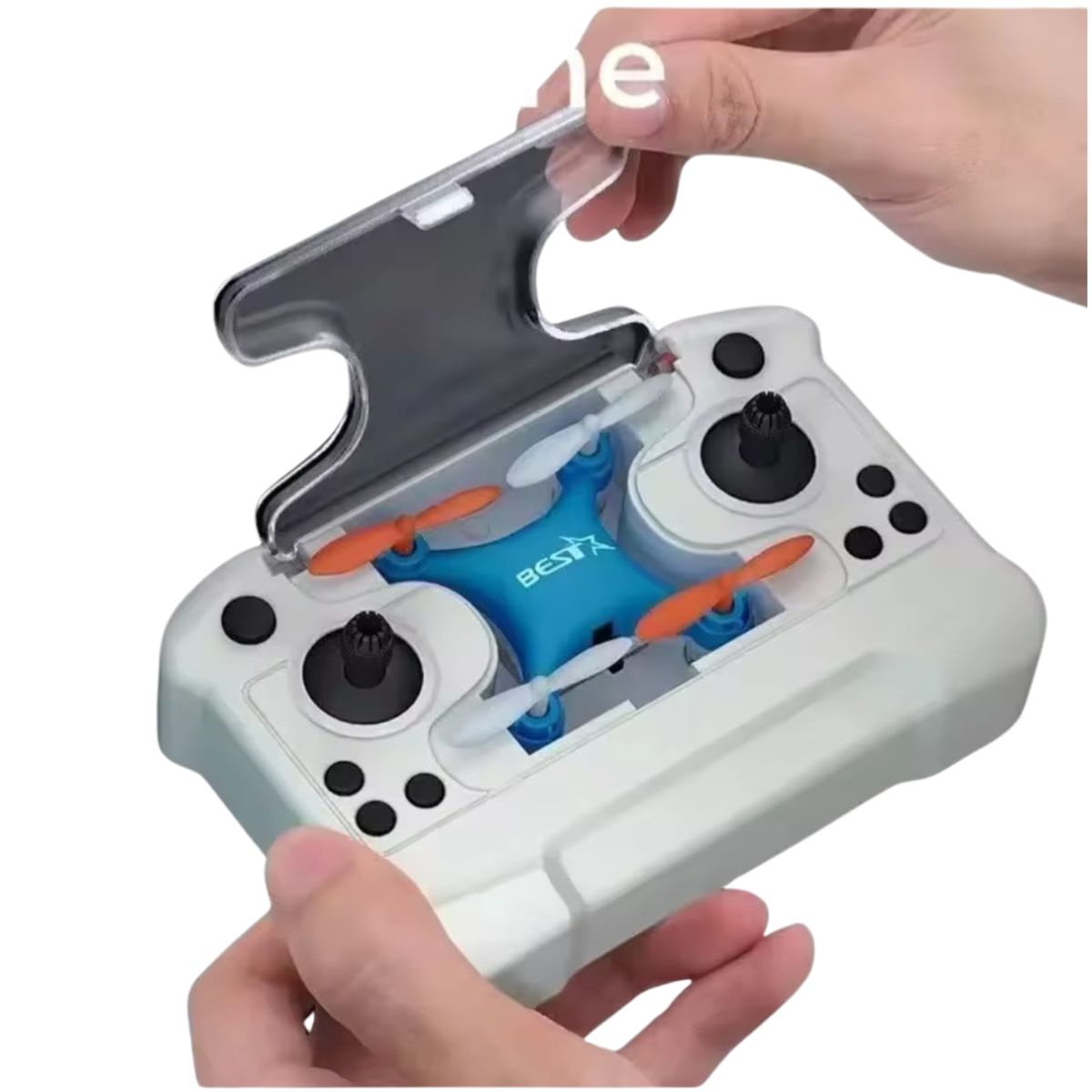 GENERICO - minidrone Cuadricóptero con control remoto azul