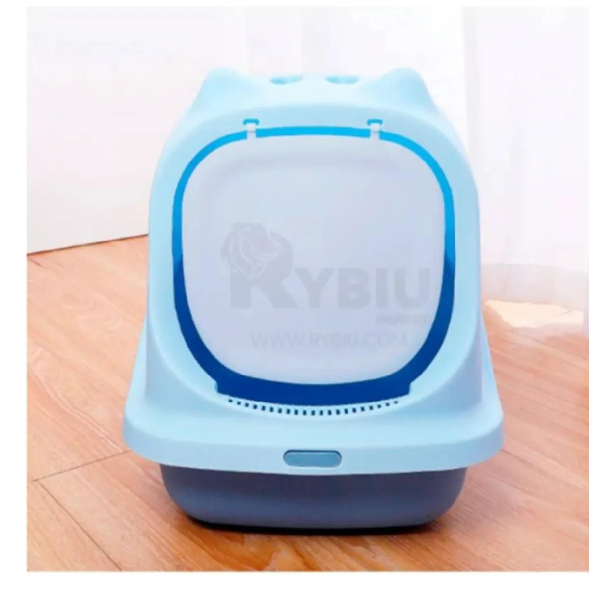 GENERICO - Baño Sanitario Cerrado Gato Blue Arenero