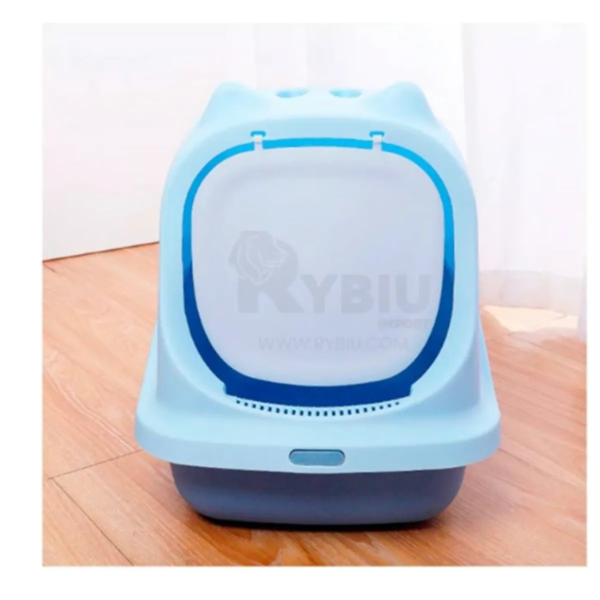 GENERICO - Baño Sanitario Cerrado Gato Blue Arenero