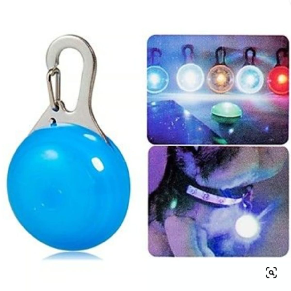 GENERICO - Collares Pitbull De Acero Inoxidable Para Perros Azul