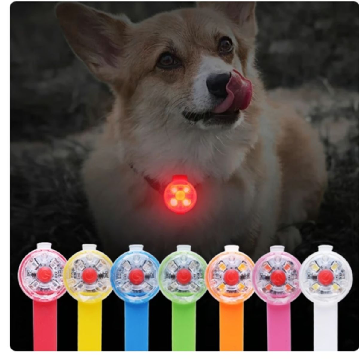 GENERICO - Collares De Perro Con Luz LED De Alta Capacidad Surtidos