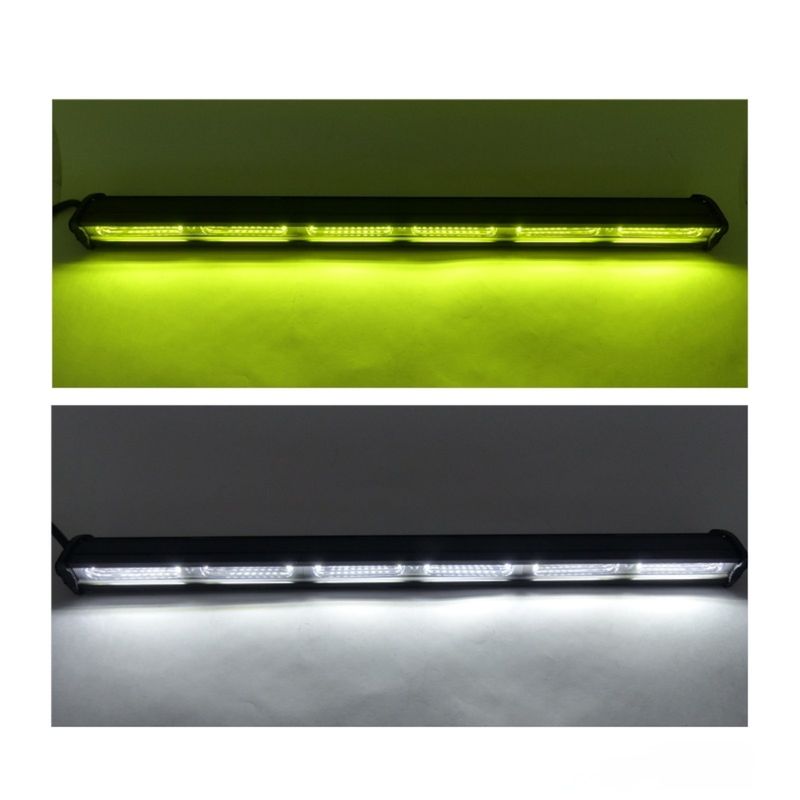 GENERICO - Neblinero 54 LED 3030 162Watt 50Cm luz blanca 12/24 Volt