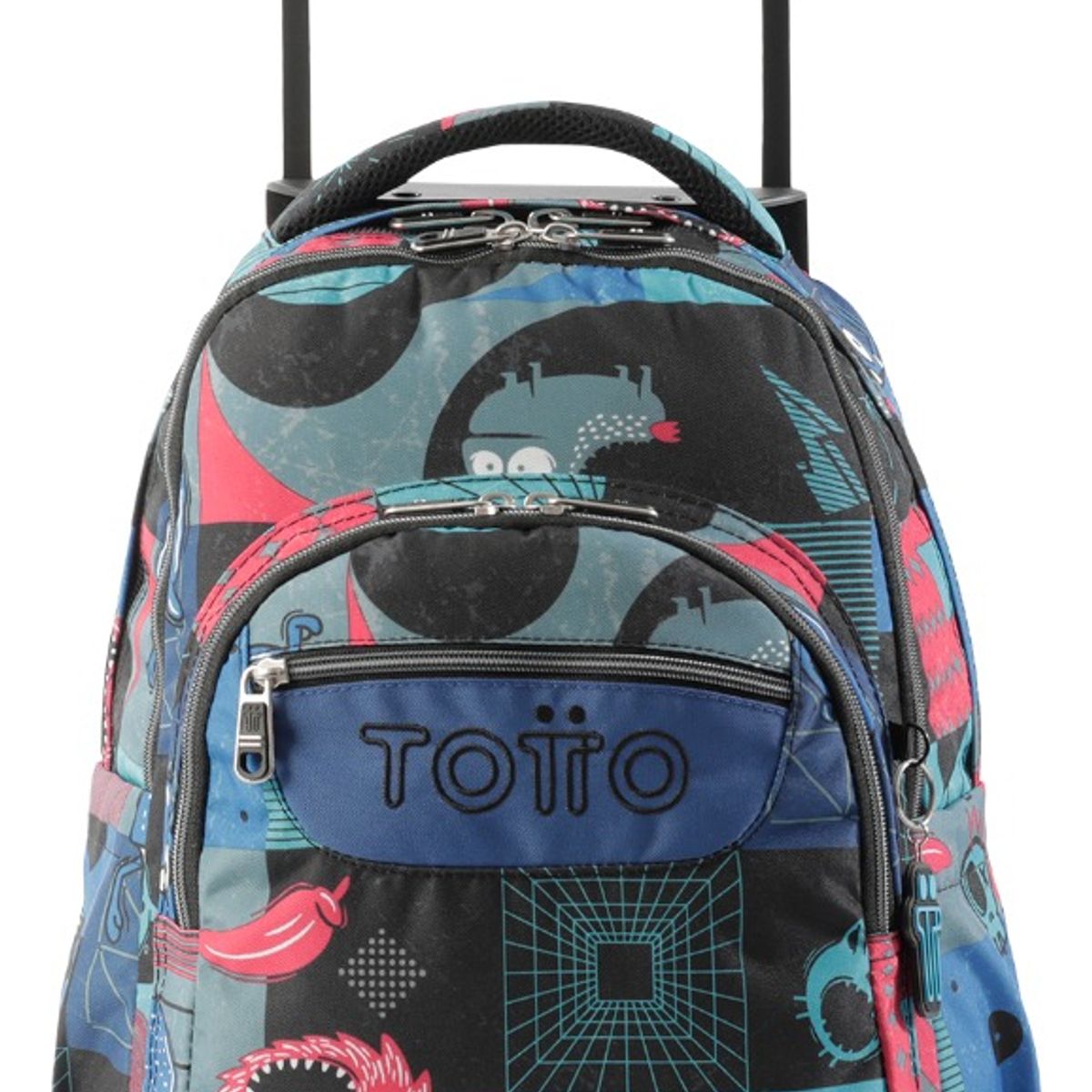 TOTTO - Mochila Ruedas Totto RPET Grande Notebook 154 Escolar Niña