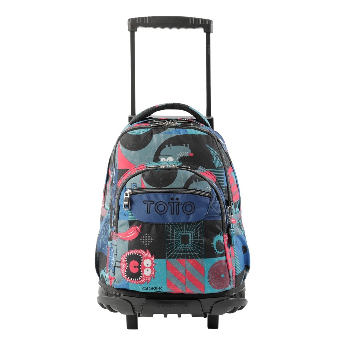 TOTTO - Mochila Ruedas Totto RPET Grande Notebook 154 Escolar Niña