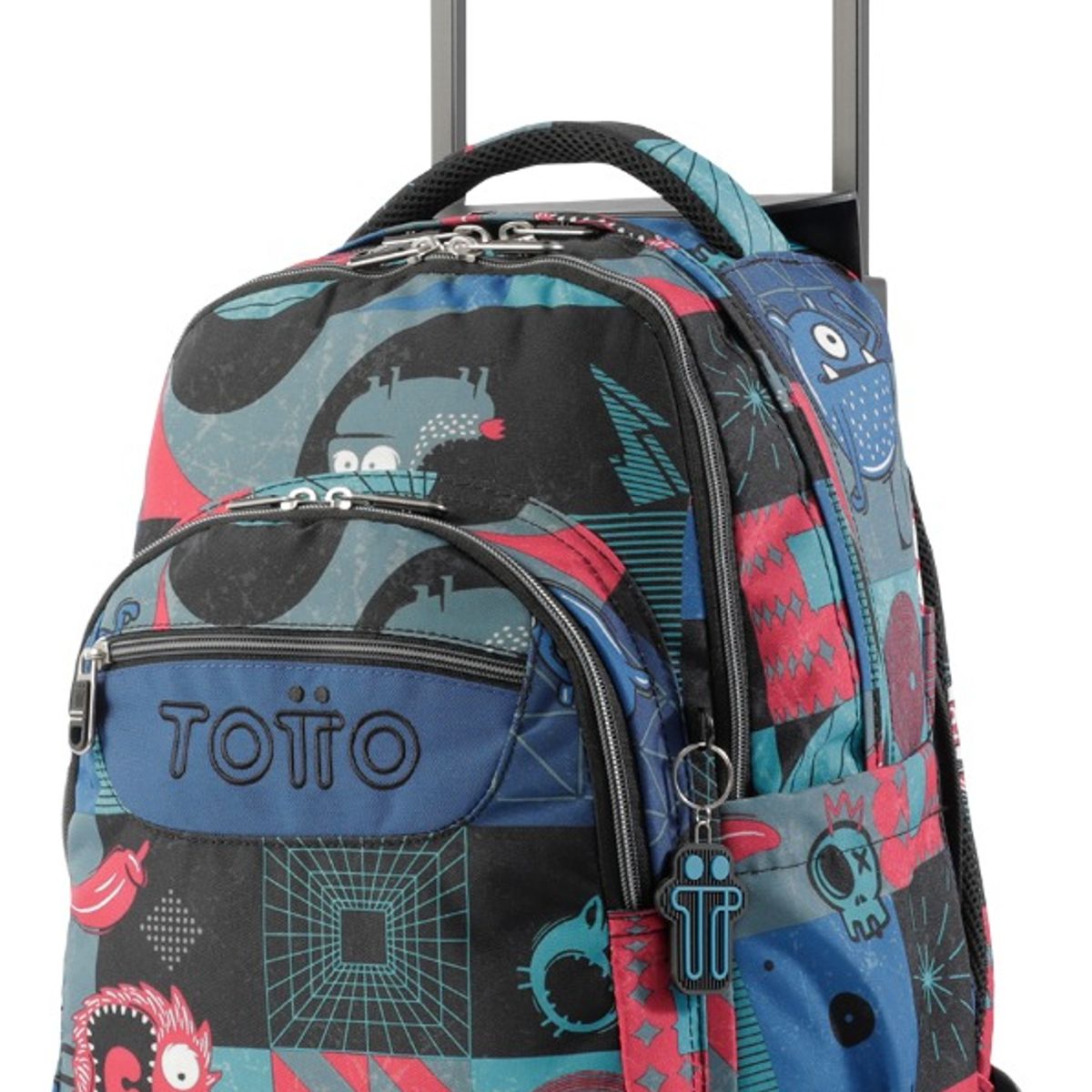 TOTTO - Mochila Ruedas Totto RPET Grande Notebook 154 Escolar Niña
