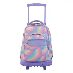 TOTTO - Mochila Ruedas RPET Grande Notebook 154 Escolar Niña