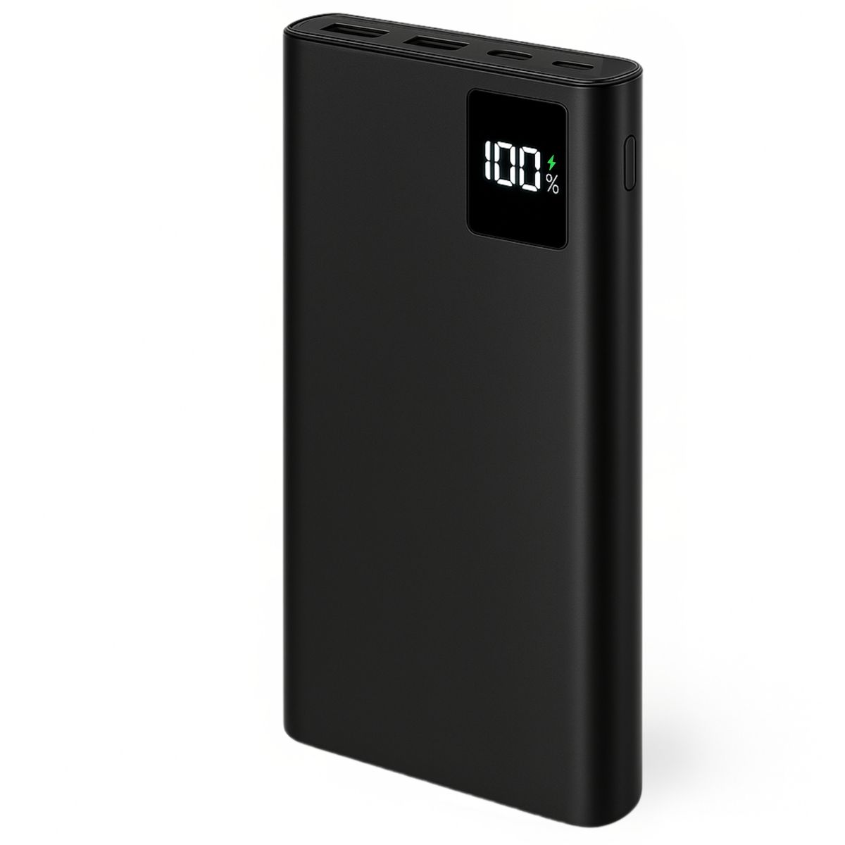 TECMASTER - Powerbank 10.000 MAH QC + PD Ultra Slim 20W Display LED