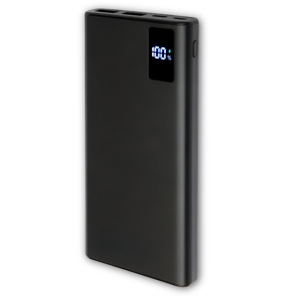 TECMASTER - Powerbank 10.000 MAH QC + PD Ultra Slim 20W Display LED