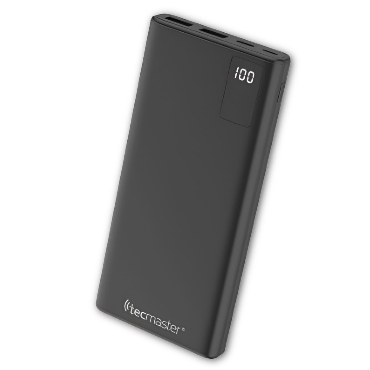TECMASTER - Powerbank 10.000 MAH QC + PD Ultra Slim 20W Display LED