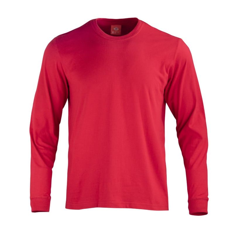 T WORLD - Polera Algodón Cuello Redondo Manga Larga