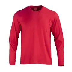 T WORLD - Polera Algodón Cuello Redondo Manga Larga