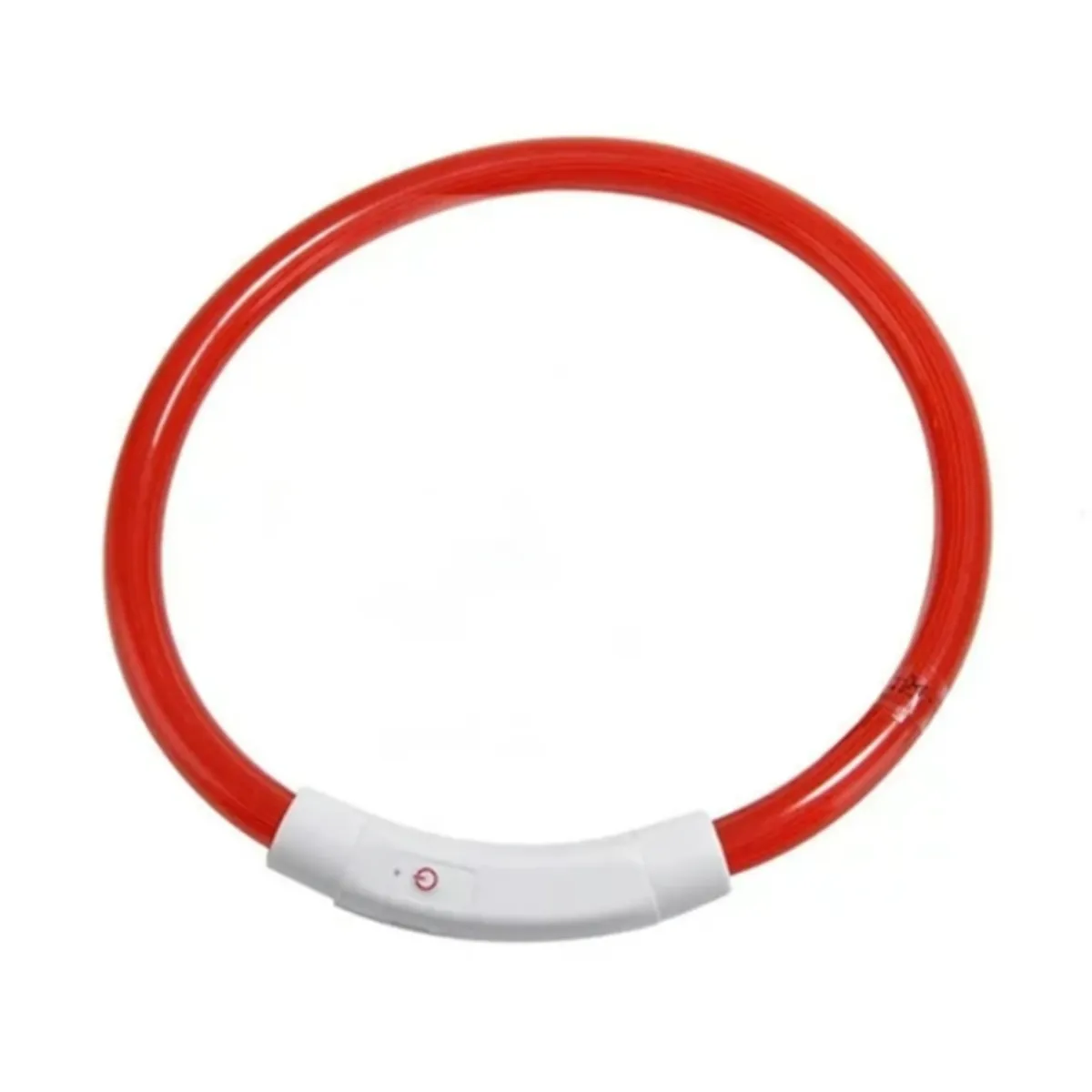 GENERICO - Collar Correa Para Perros Mascota Rojo