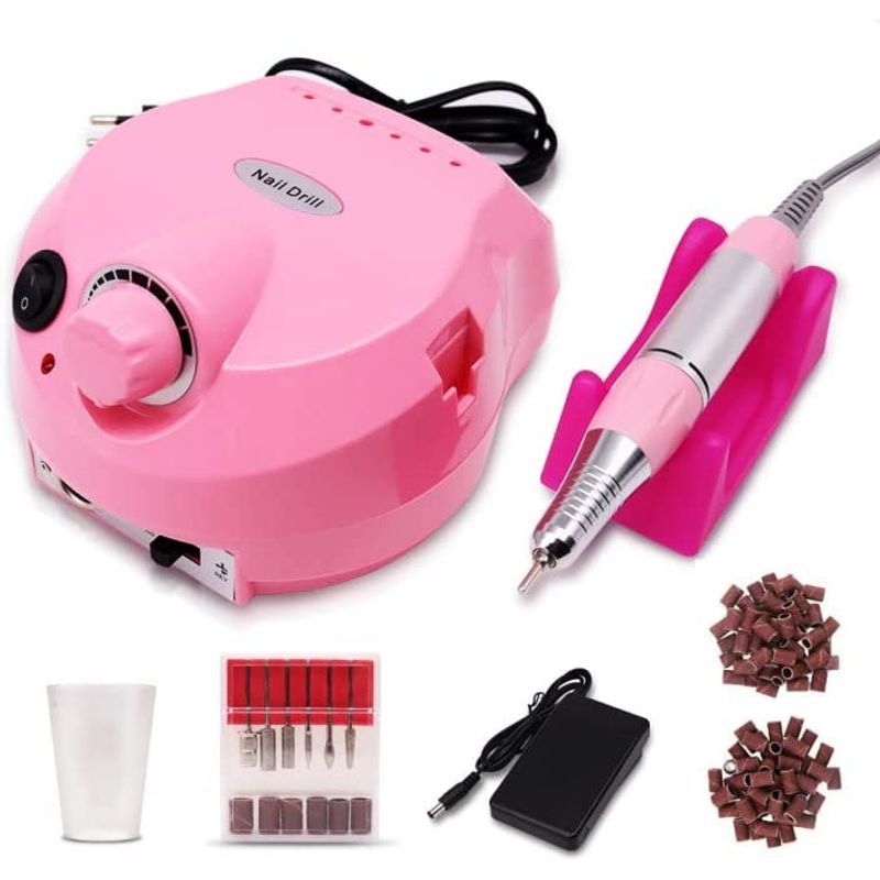 GENERICO - Maquina Torno Uñas Manicure Pedicure Pulidor Electrico