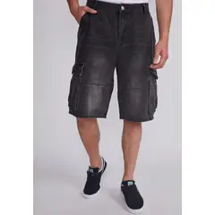 SIOUX - Bermuda Hombre Gris Cargo