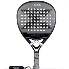 NOX - Pala Padel La10 Quantum 12K Leo Augsburguer 2025 + Overgrip