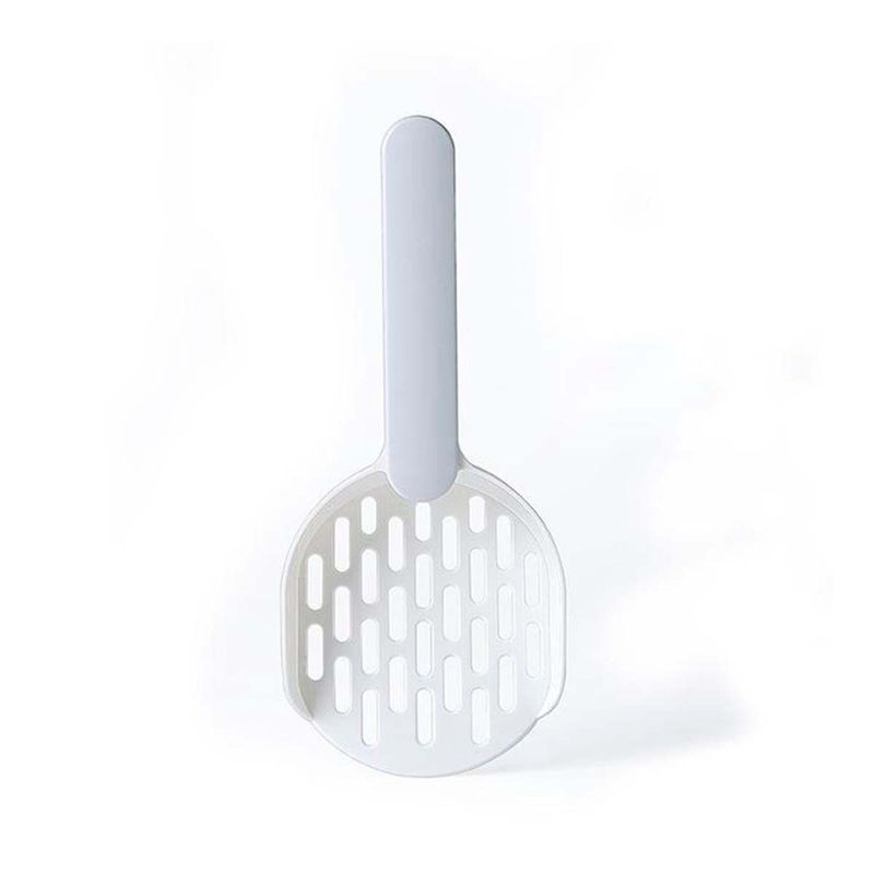 GENERICO - Pala Sanitaria Recogedor Fecal Arenero De Gatos Gris