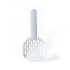GENERICO - Pala Sanitaria Recogedor Fecal Arenero De Gatos Gris