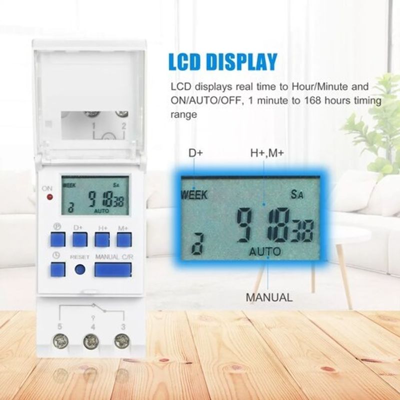 GENERICO - Timer Temporizador Digital Programable 220v