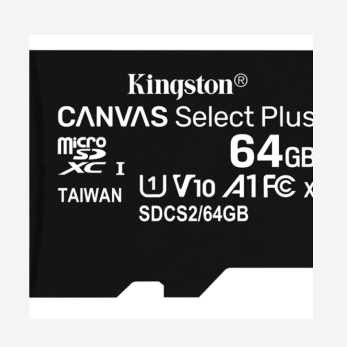 GENERICO - MICRO SD KINGSTON CANVAS SELECT PLUS 64GB