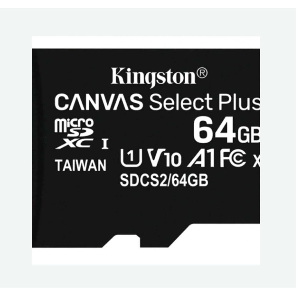 GENERICO - MICRO SD KINGSTON CANVAS SELECT PLUS 64GB