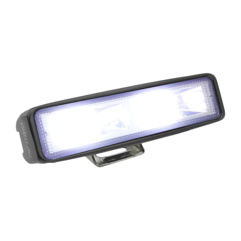 GENERICO - x2 Neblinero 16 LED Luz Fija 12Volt