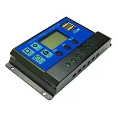GENERICO - Regulador De Carga Solar Digital 12v 24v 20a
