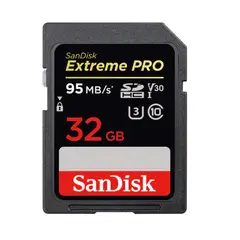 SANDISK - TARJETA SD PRO 32GB EXTREME PRO 4K ULTRA HD -100