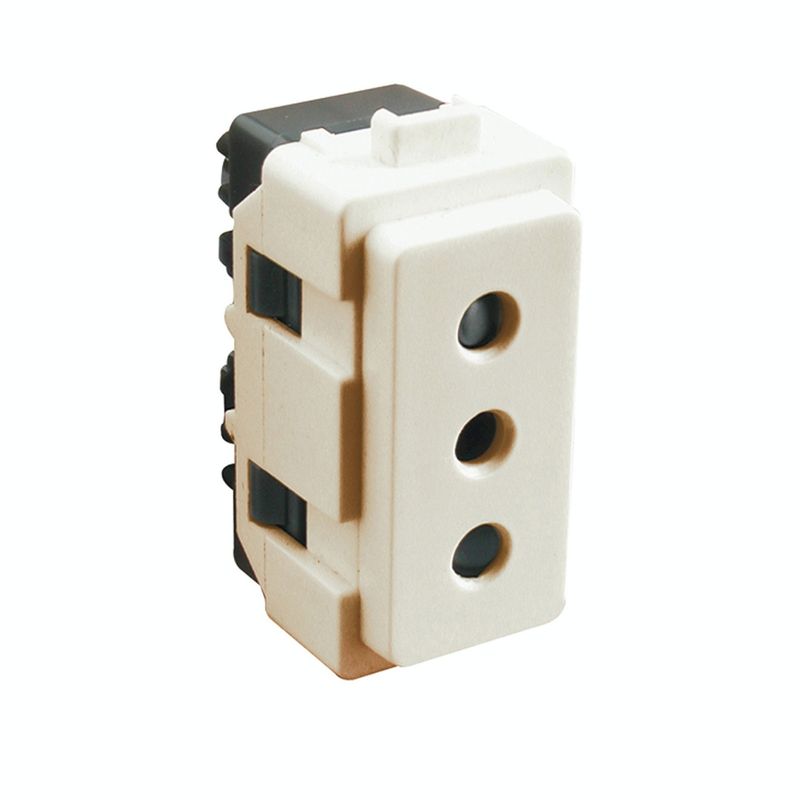 SCHNEIDER ELECTRIC - MODULO ENCHUFE 2P+T 10A 250V BEIGE GENESIS Schneider
