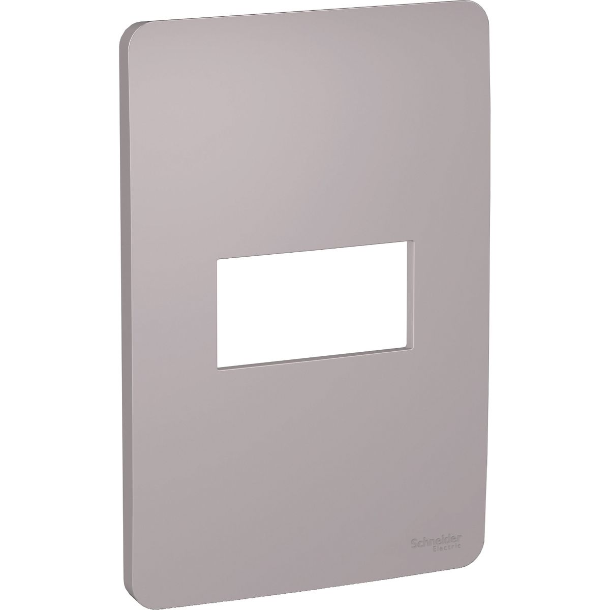 SCHNEIDER ELECTRIC - PLACA 1 PUESTO AXIS GREY ORION Schneider