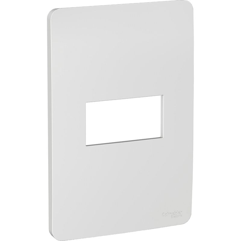 SCHNEIDER ELECTRIC - PLACA 1 PUESTO GAMMA SILVER ORION Schneider.