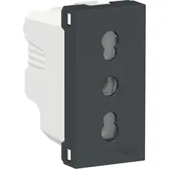 SCHNEIDER ELECTRIC - MODULO ENCHUFE 2P+T1016A 250V GRAFITO ORION Schneider