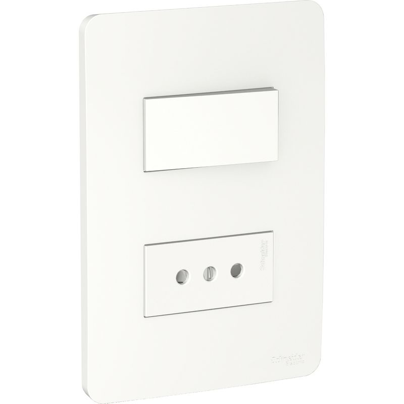 SCHNEIDER ELECTRIC - Enchufe Simple + 912 ORION- Blanco Schneider